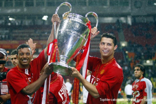 Nani et Cristiano Ronaldo