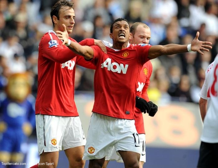 Nani, Rooney, Berbatov