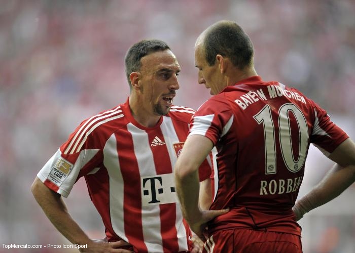 Franck Ribéry et Arjen Robben