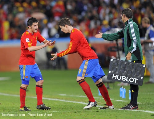Fernando Torres; David Villa