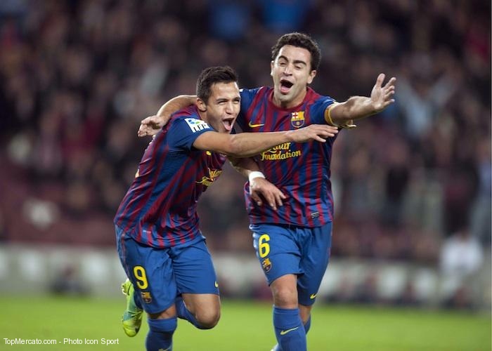 Alexis Sanchez; Xavi Hernandez