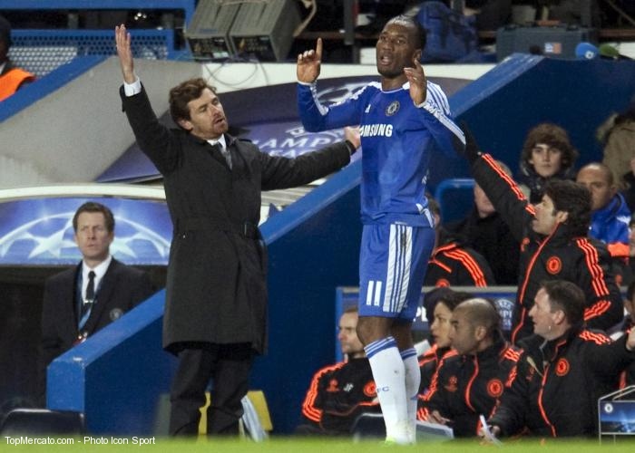 Didier Drogba et André Villas-Boas