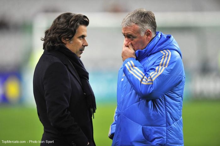 Vincent Labrune et Didier Deschamps