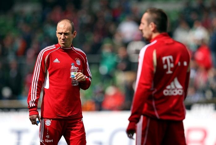 Franck Ribéry et Arjen Robben