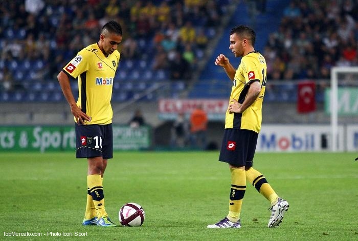 Ryad Boudebouz et Marvin Martin