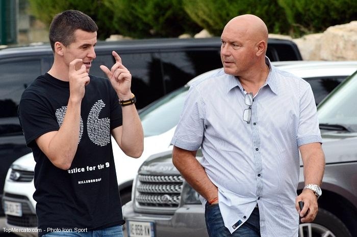 Joey Barton et José Anigo