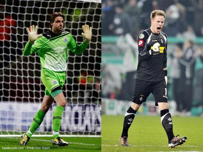Marc-André ter Stegen et Tim Krul