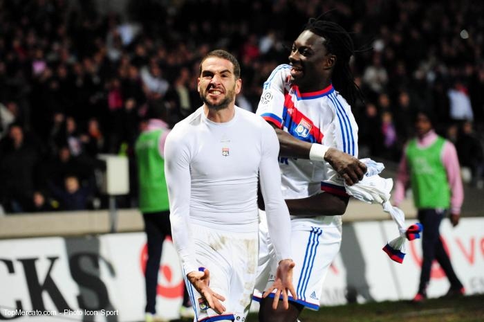 Lisandro Lopez et Bafetimbi Gomis
