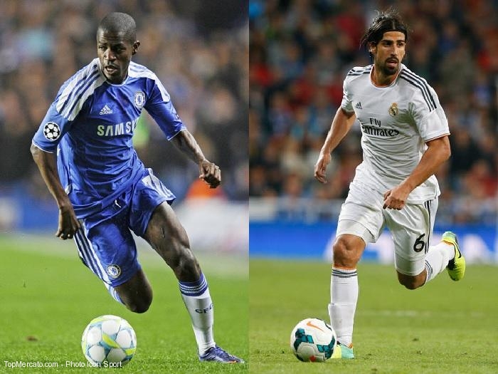 Ramires et Sami Khedira