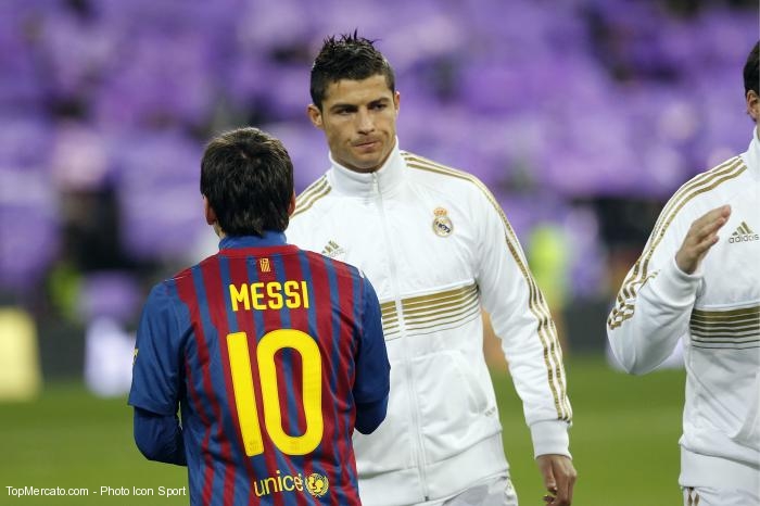 Cristiano Ronaldo et Lionel Messi