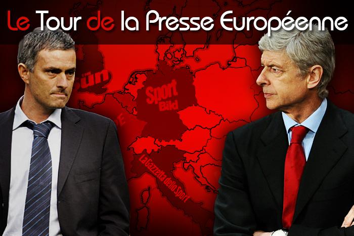 Arsène Wenger et José Mourinho