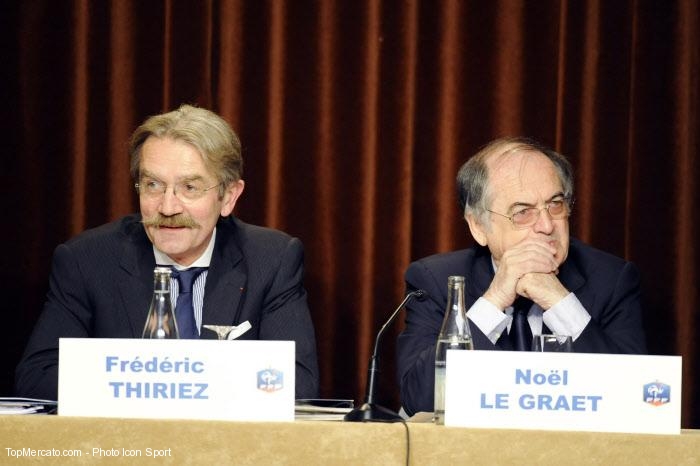 Frédéric Thiriez et Noël Le Graët