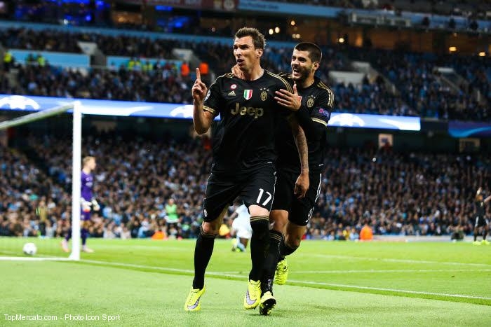 Alvaro Morata et Mario Mandzukic