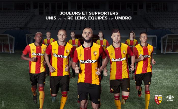 Maillot domicile de Lens