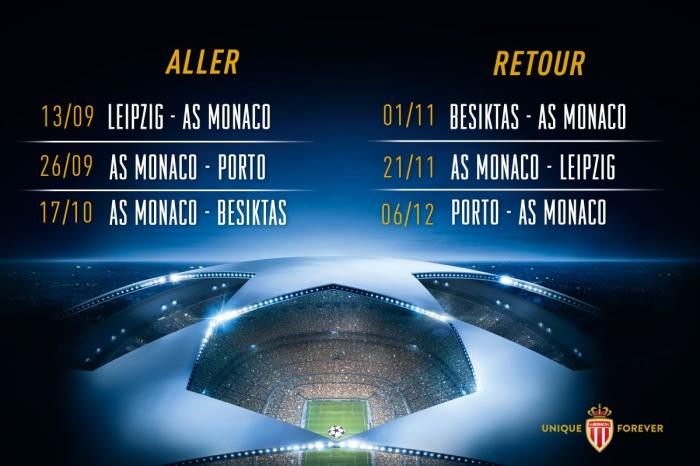 Calendrier C1 de Monaco
