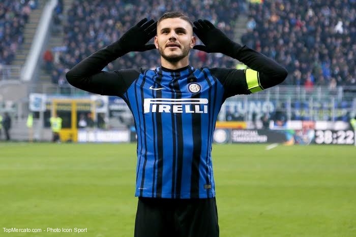 Mauro Icardi, attaquant de l'Inter Milan