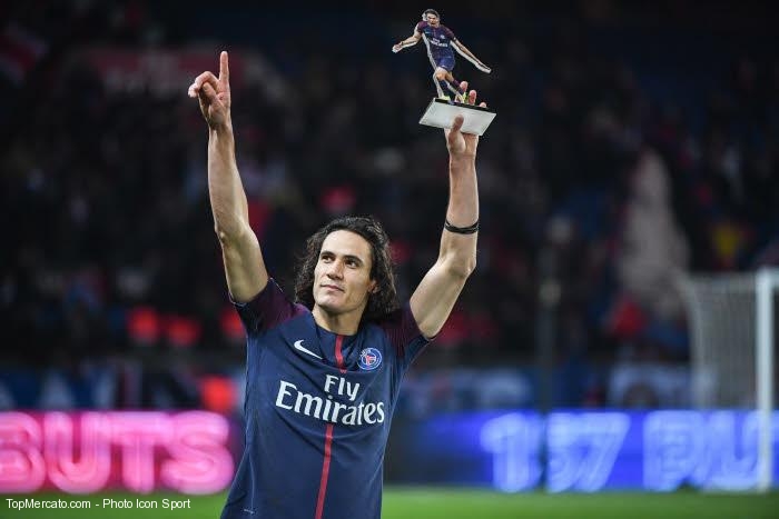 Edinson Cavani, joueur du PSG