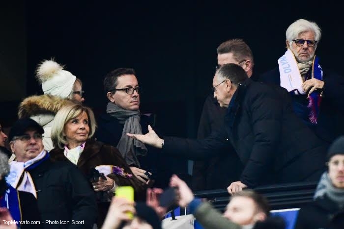 Jean-Michel Aulas et Jacques-Henri Eyraud