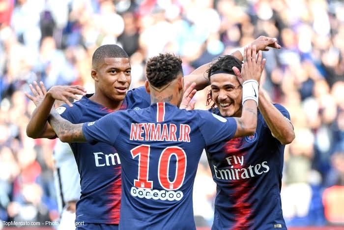 Neymar-Cavani-Mbappé