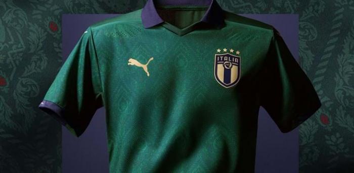 Italie : Puma dévoile un maillot vert pour la Nazionale