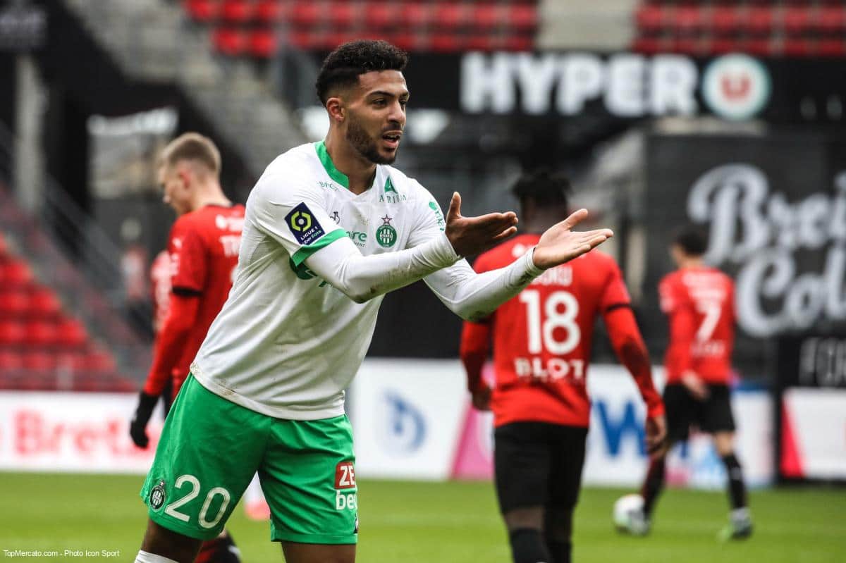 Denis Bouanga, AS Saint-Etienne