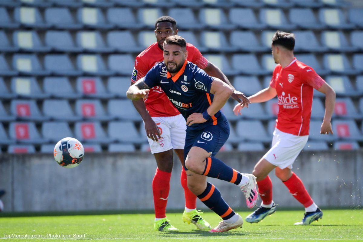 Andy Delort, Nîmes - Montpellier