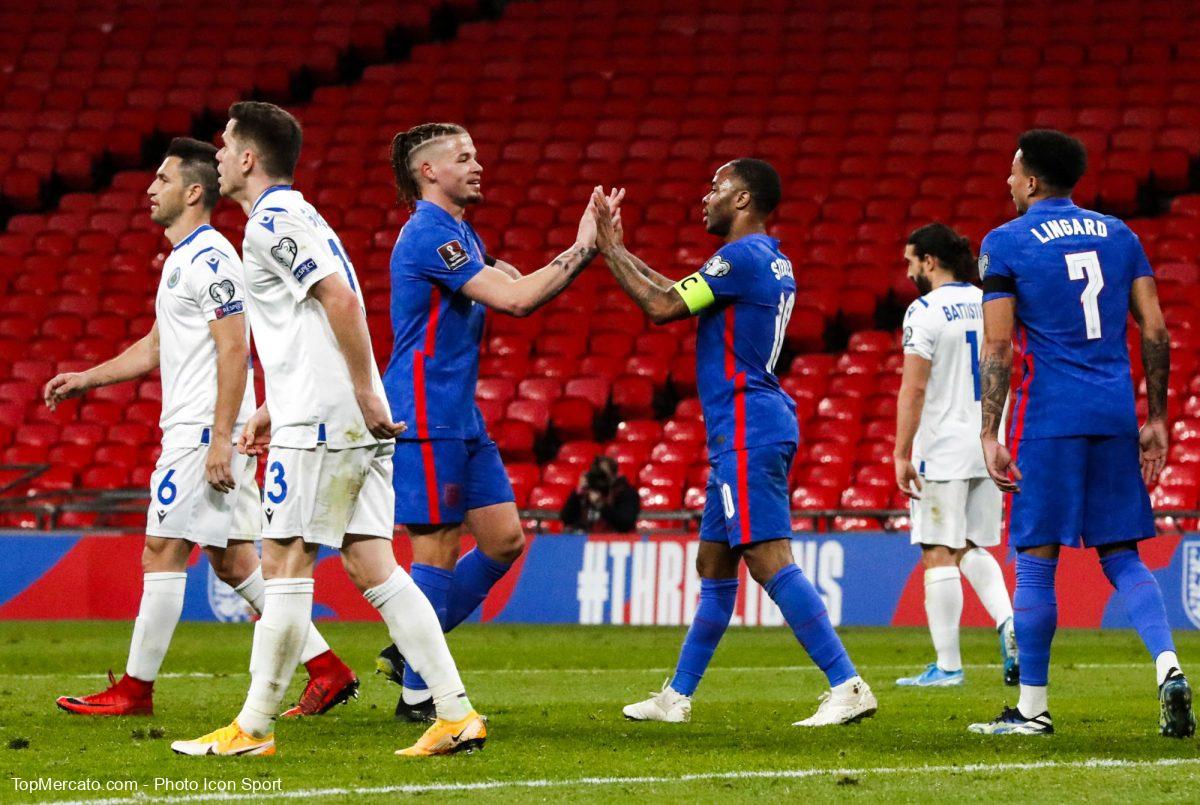 Raheem Sterling Jesse Lingard, Angleterre Saint-Marin