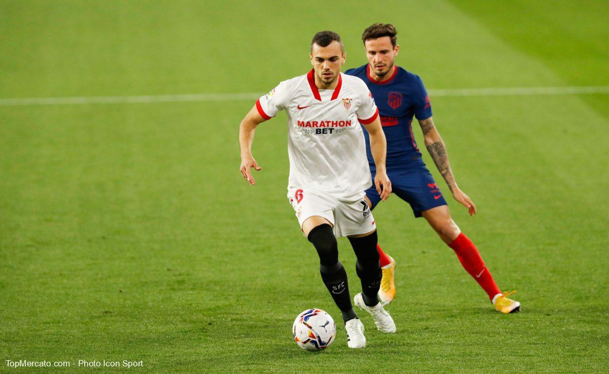 Joan Jordan et Saul Niguez, FC Séville-Atletico Madrid
