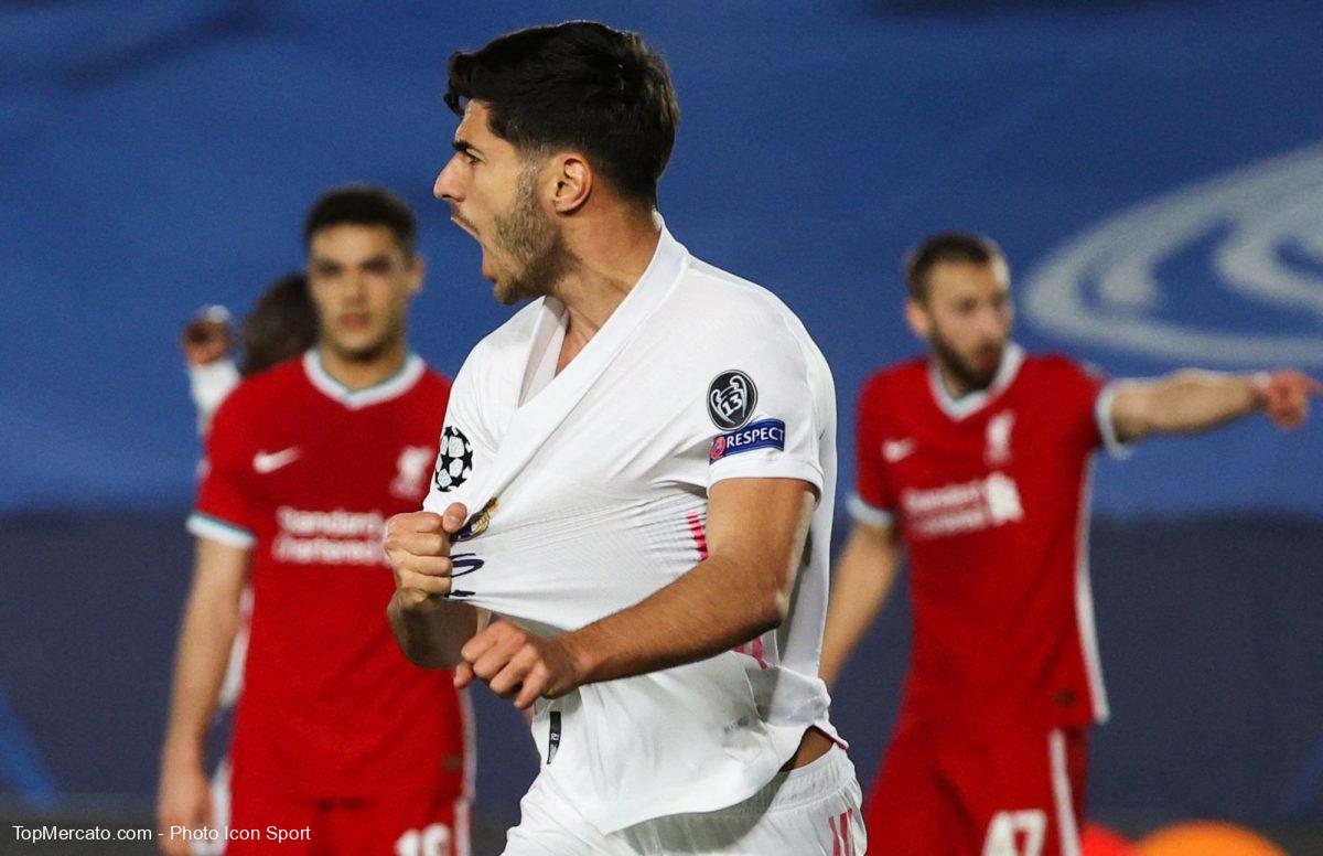 Marco Asensio, Real Madrid-Liverpool