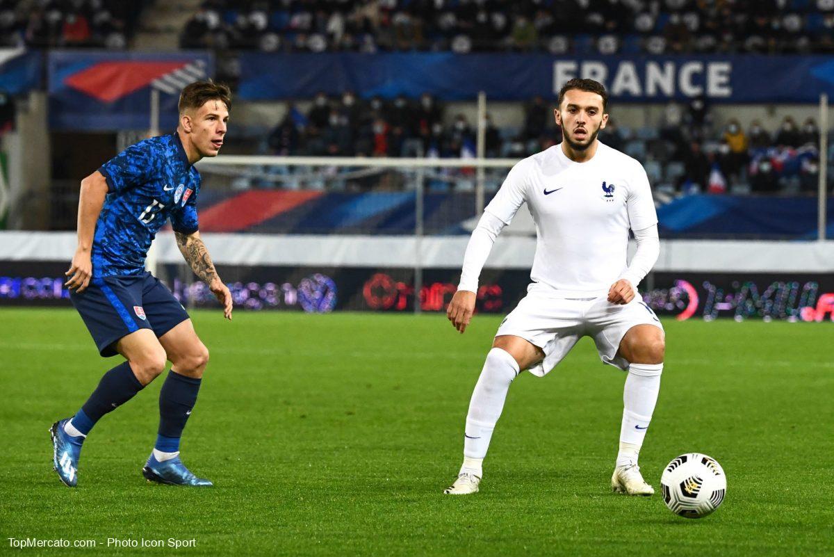 Tomas Suslov, Amine Gouiri, Slovaquie France Espoirs