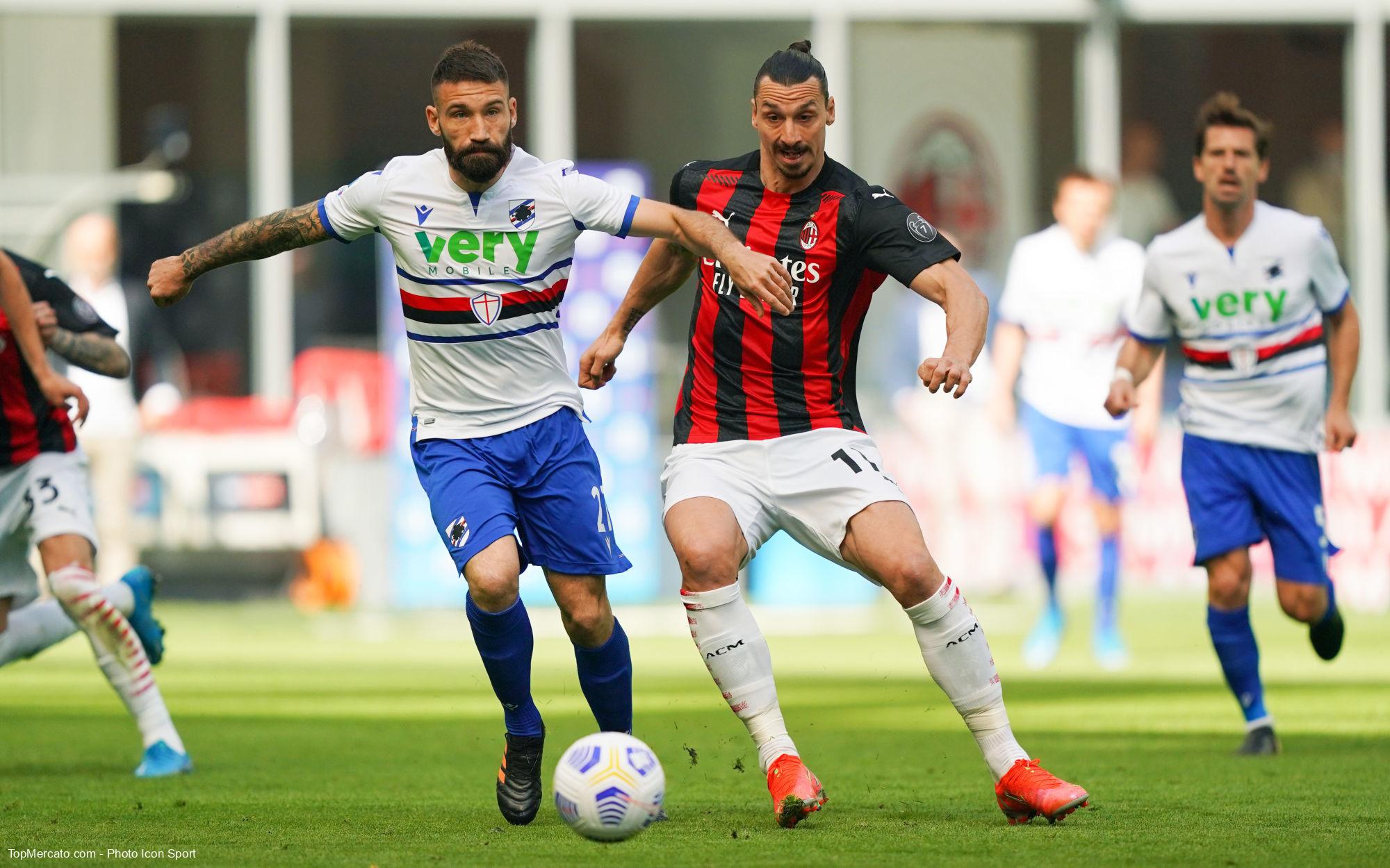 Zlatan Ibrahimovic, Milan AC-Sampdoria Gênes