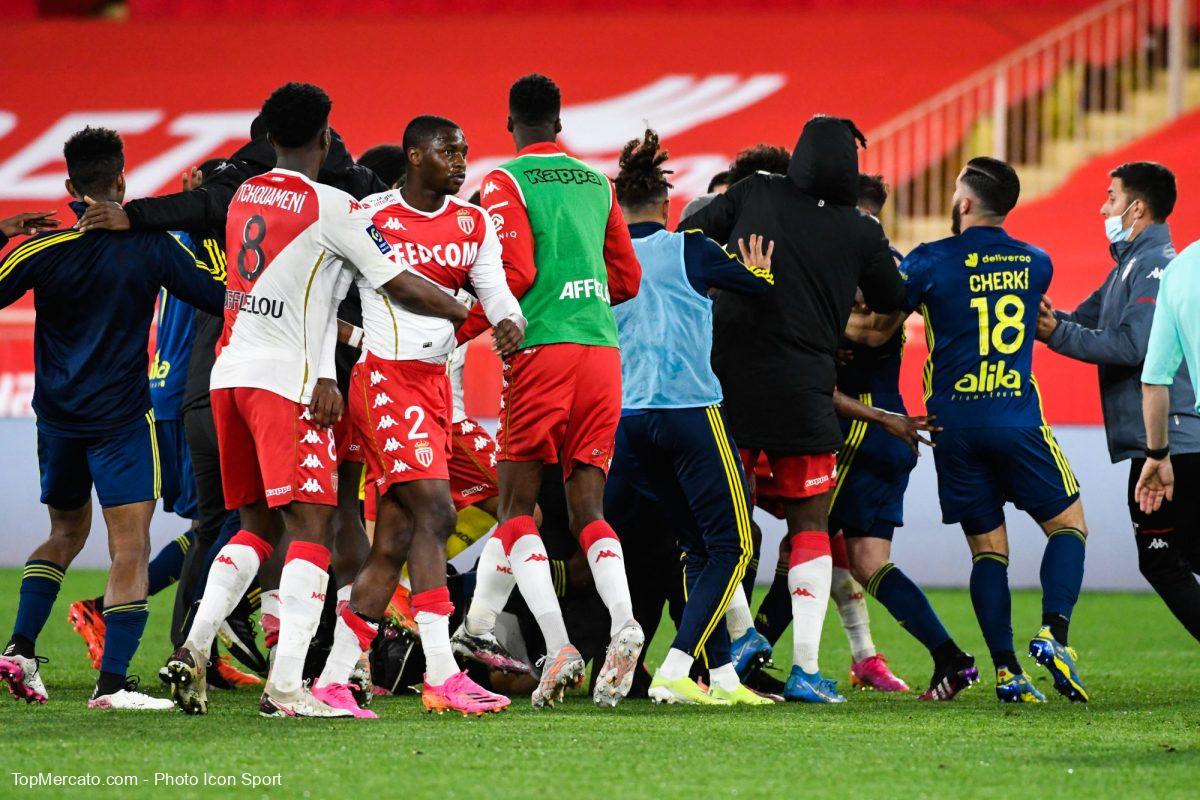 Monaco-OL, altercation