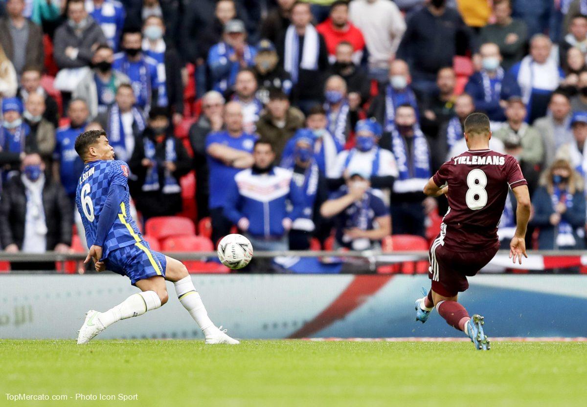 Youri Tielemans, Thiago Silva, Leicester Chelsea, Cup Finale