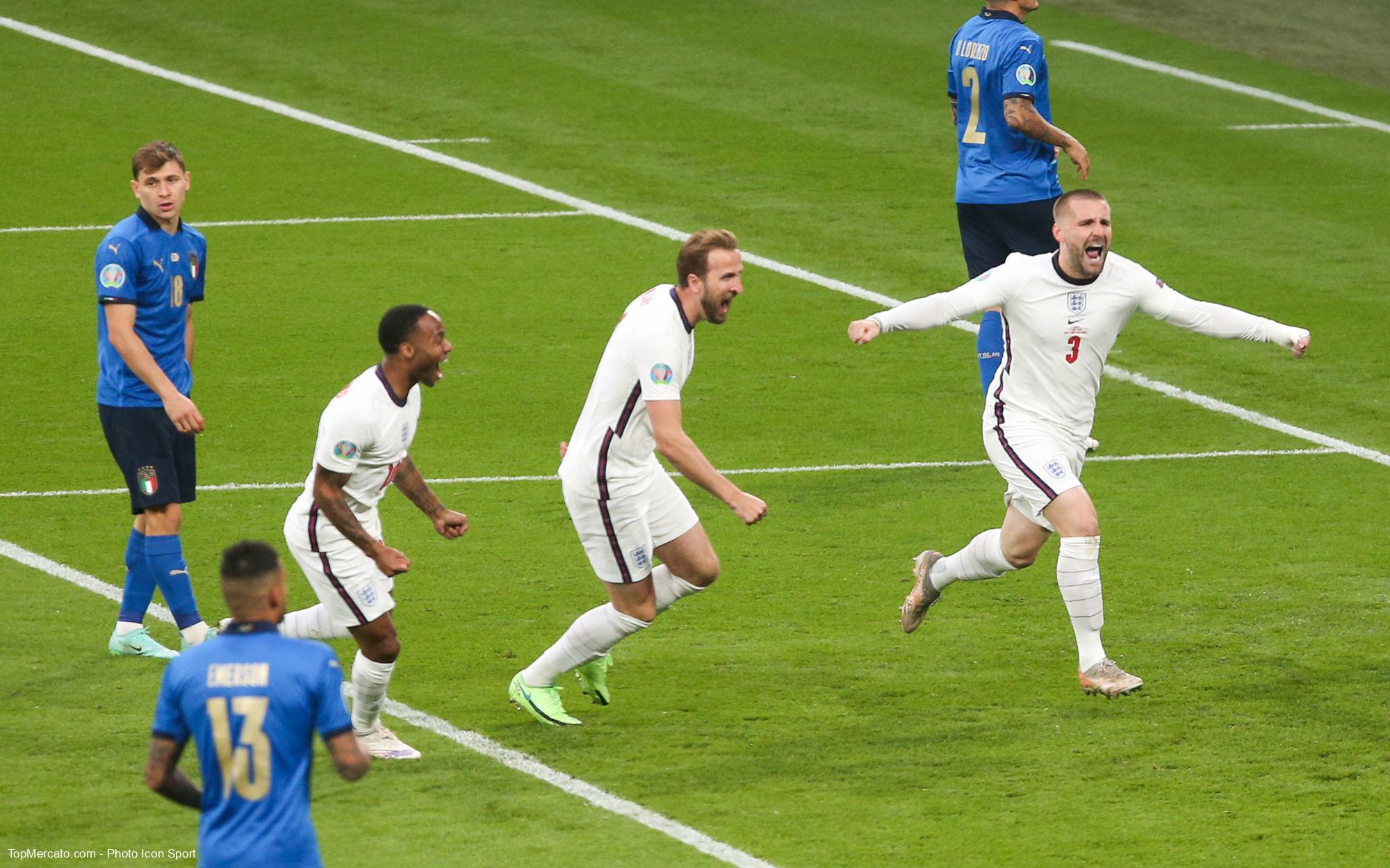 Luke Shaw, Angleterre-Italie