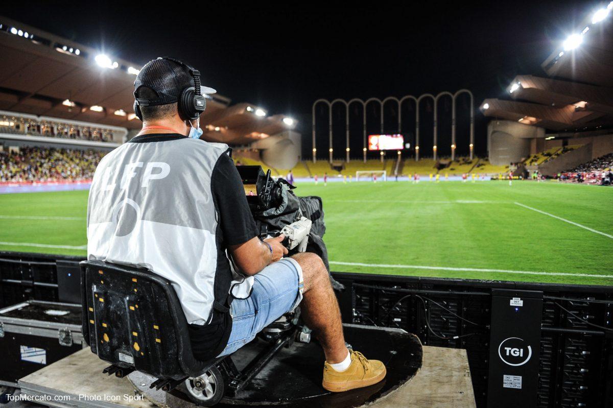 AS Monaco, Stade Louis II, télévision