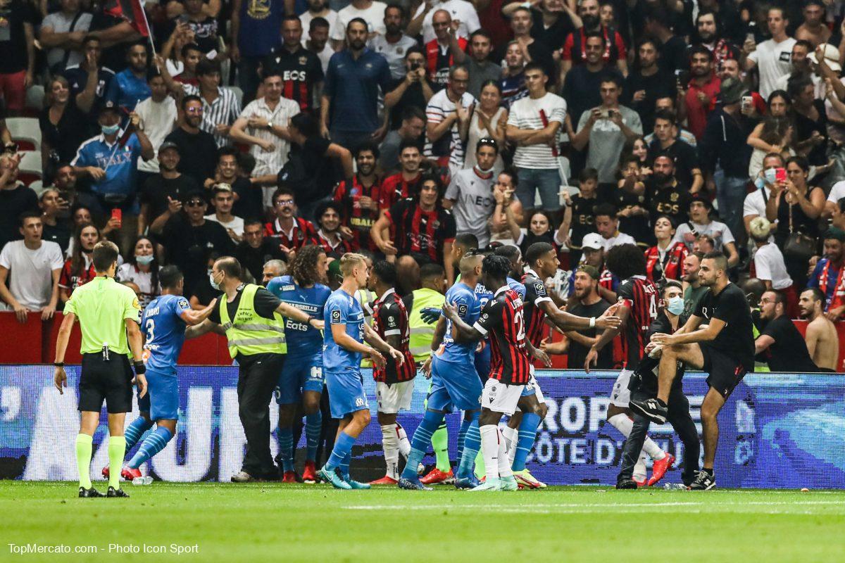 Nice-OM, incidents supporters