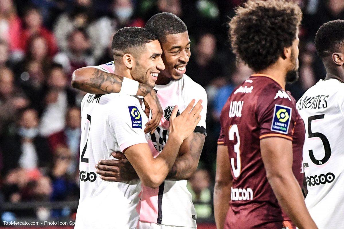 Achraf Hakimi, Metz-PSG