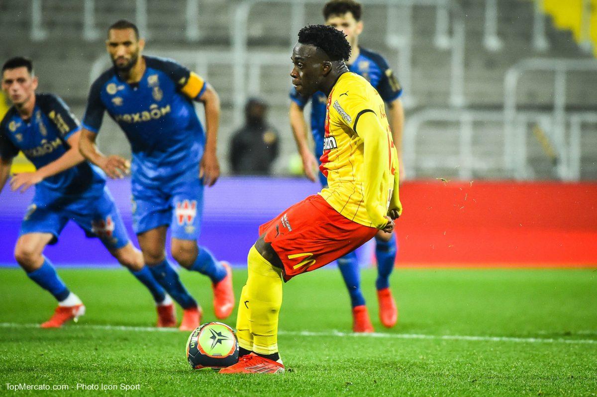 Arnaud Kalimuendo, match Racing Club de Lens-Stade de Reims