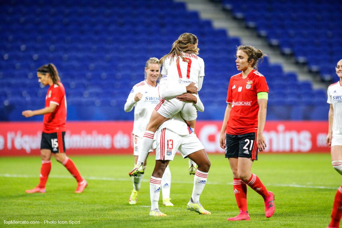 Catarina Macario, match OL Olympique Lyonnais-Benfica Lisbonne