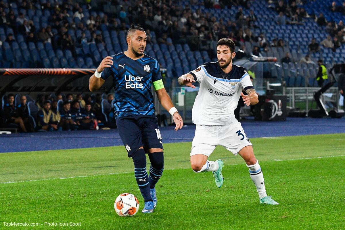 Dimitri Payet et Danilo Cataldi, match Lazio Rome-OM Olympique de Marseille