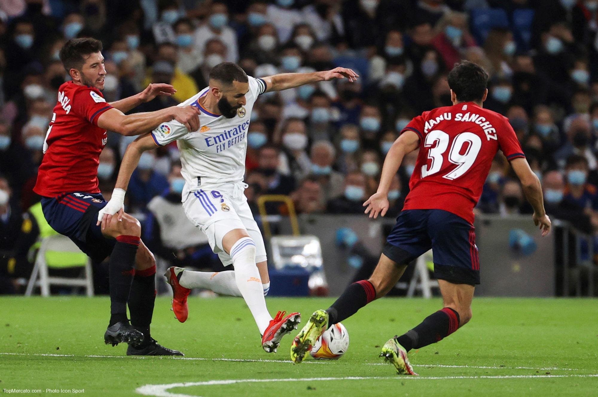 Karim Benzema, match Real Madrid-Osasuna