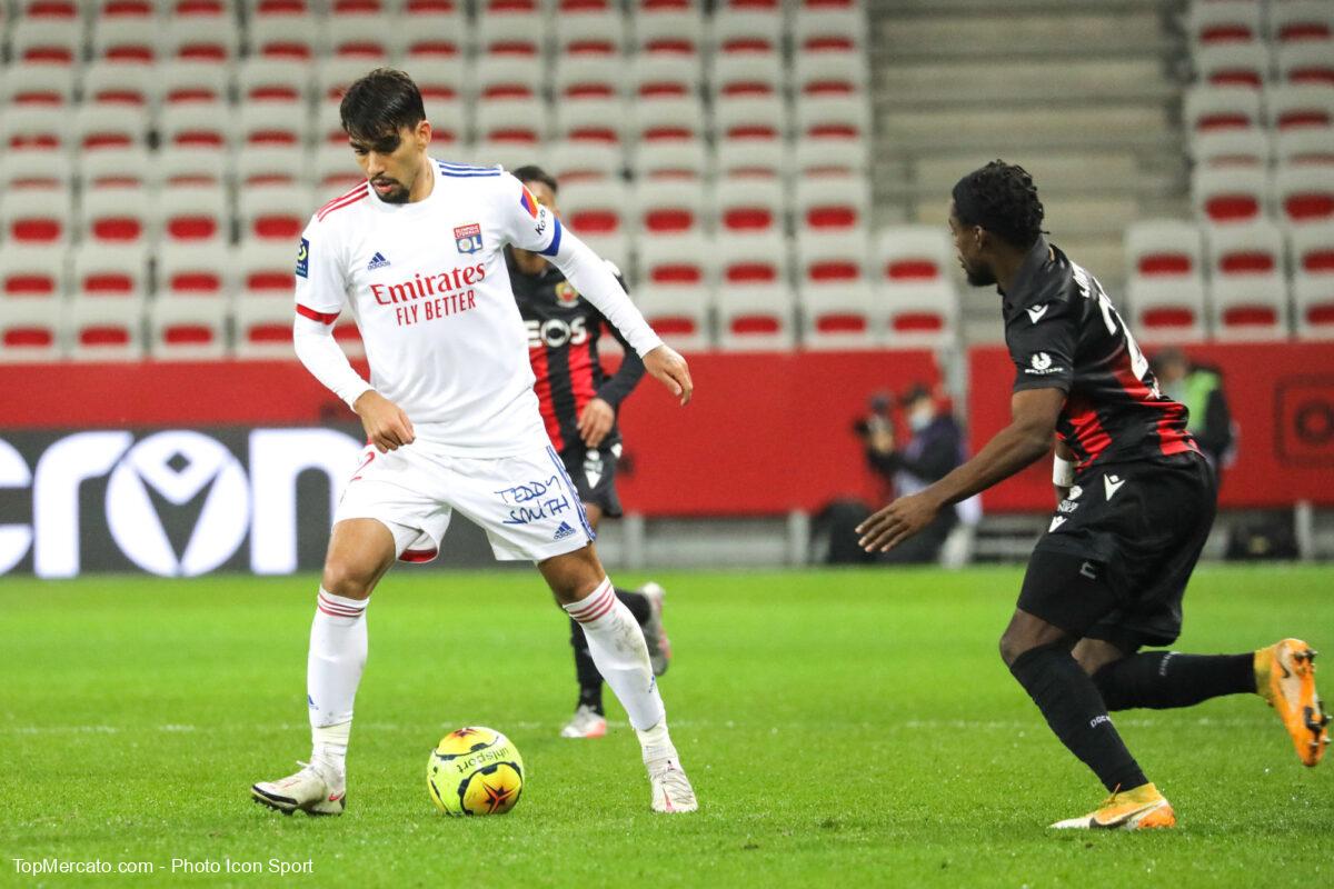 Lucas Paqueta, match OGC Nice - Lyon OL