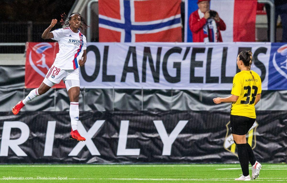 Melvine Malard, match Häcken-OL Olympique Lyonnais