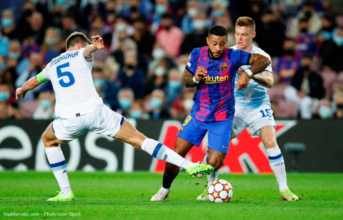 Memphis Depay, match Barça FC Barcelone-Dynamo Kiev