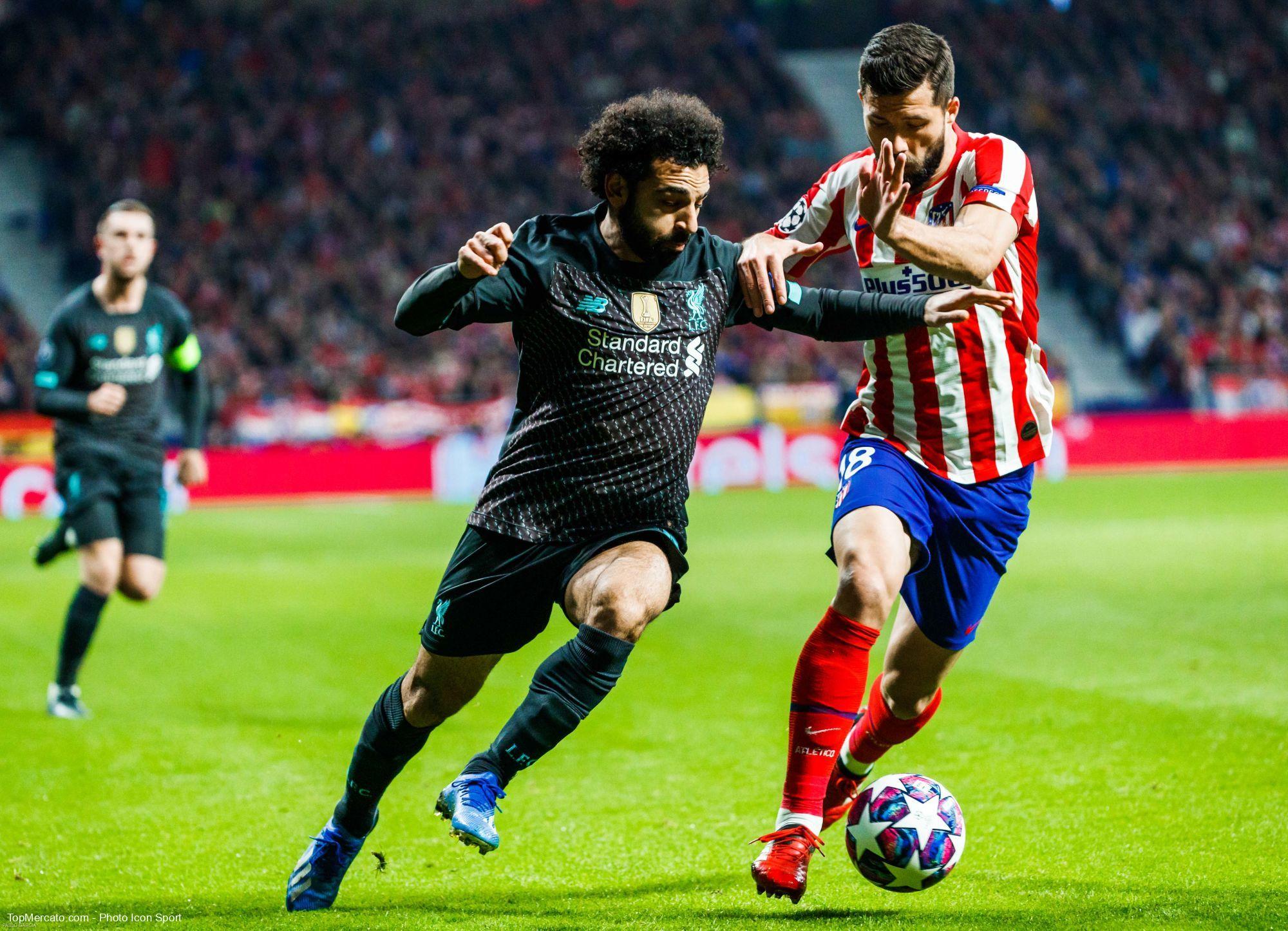 Mohamed Salah, match Atletico Madrid - Liverpool