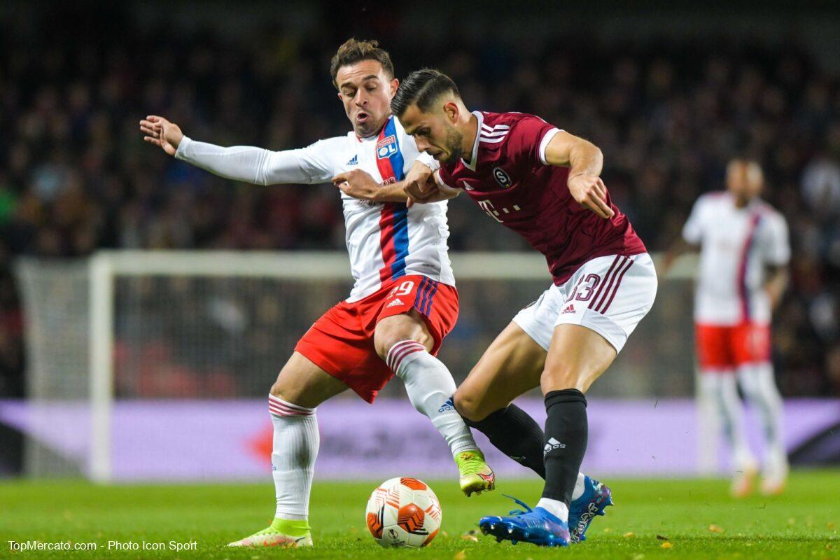 Xherdan Shaqiri, match Sparta Prague-OL Olympique Lyonnais
