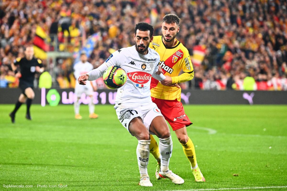 Angelo Fulgini et Jonathan Clauss, match Lens Racing Club de Lens-SCO Angers