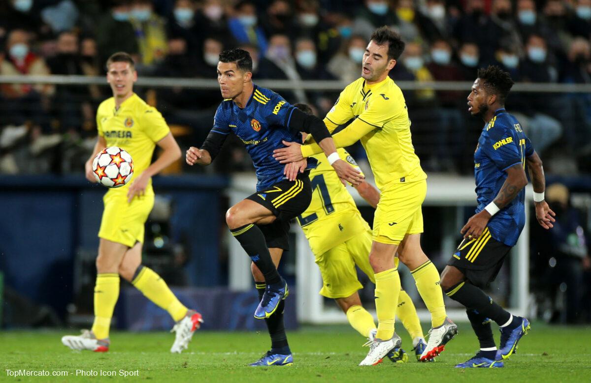 Cristiano Ronaldo, match Villarreal-Man Utd Manchester United