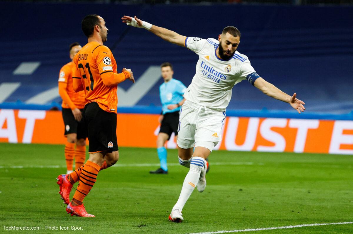 Karim Benzema, match Real Madrid-Shakhtar Donetsk