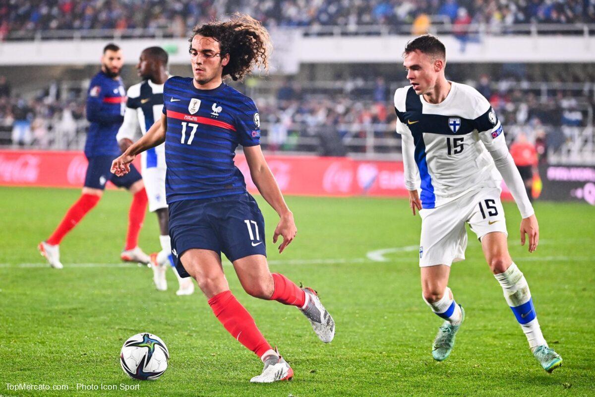 Matteo Guendouzi, match Finlande-France